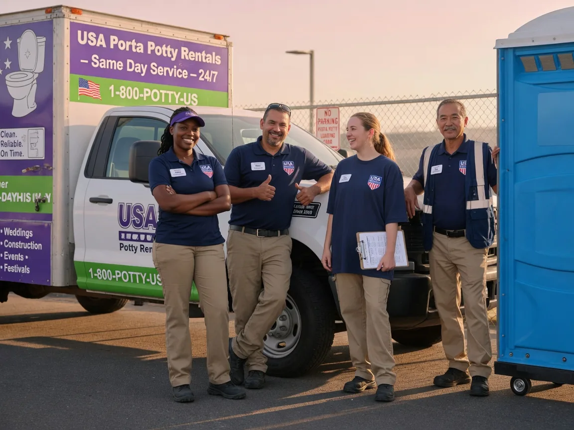 Porta Potty Rental company in Cherry Point, NC